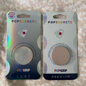Popsocket pearl and rose gold